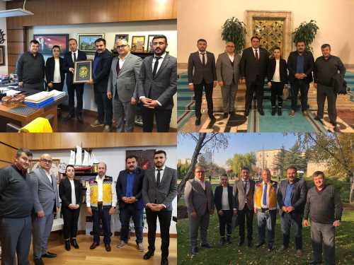 AttDer-Çorum il yönetimi TBMM'de ziyaretlerde bulundu