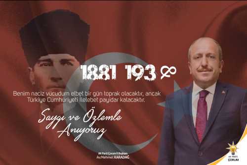 AV.MEHMET KARADAĞ 10 KASIM MESAJI