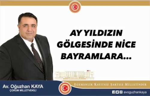 Av Oğuzhan Kaya'nın Bayram mesajı 