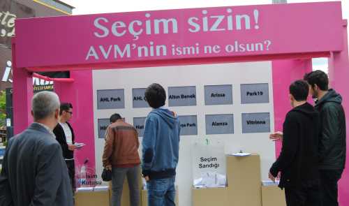 AVM’nin ismini Çorumlu vatandaşlar belirliyor