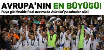 Avrupa'nın en büyüğü Real Madrid oldu