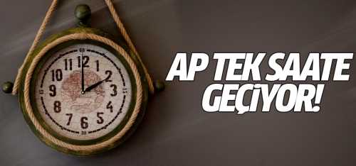  Avrupa tek saat uygulamasına geçiyor