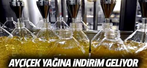 Ayçiçek yağına indirim geliyor