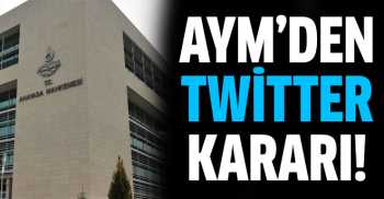 AYM'den kaos kararı