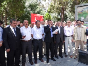 ÇORUM SAADET PARTİ'Sİ MISIR'DAKİ DARBEYİ KINADI