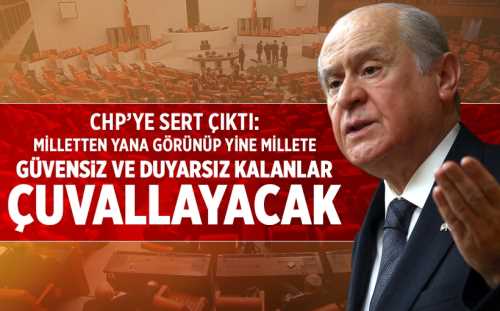 Bahçeli'den anayasa açıklaması