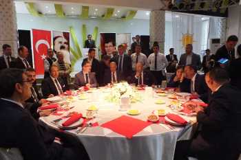 BAKAN FİKRİ IŞIK AFRA'DA STK TEMSİLCİLERİ VE MUHTARLARLA BULUŞTU