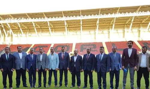 Bakan Kasapoğlu stat ve salon teslim alırız dedi