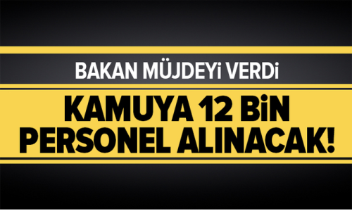 Bakan Koca açıkladı 12 bin sağlık personeli alınacak!