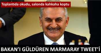 BAKANIN AZARI GÜLDÜRDÜ