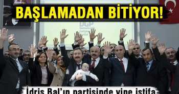 Bal'ın partisinde iki istifa daha