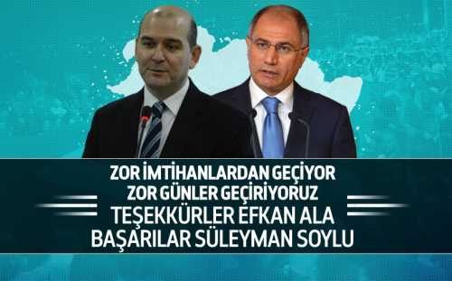 Başabakan Binali Yıldırım, "Efkan Ala'nın görevini bıraktı" açıklamasında bulundu. 