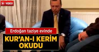 BAŞBAKAN: Süleyman Söylemez'in Evinde Kur'an Okudu 