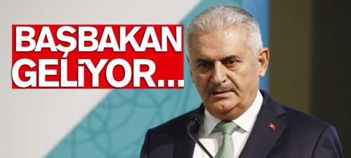 BAŞBAKAN BİNALİ YILDIRIM, ÇORUM’A GELİYOR