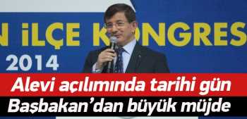 Başbakan Davutoğlu Dersime gidiyor