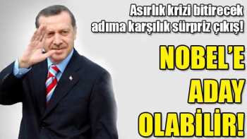 Başbakan Erdoğan Nobel adayı olabilir