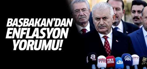 Başbakanın  Enflasyon yorumu 