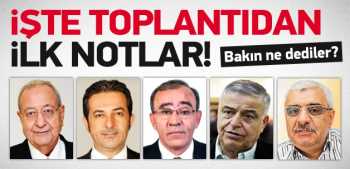 Başbalkan'la görüşen gazetecilerden kritik notlar