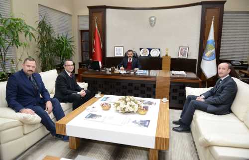 Başhekiminden Başkan Külcü’ye ziyaret