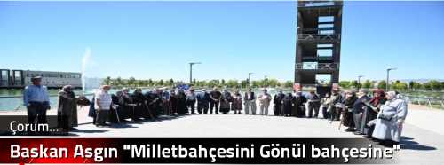 Başkan Aşgın "Milletbahçesini Gönül bahçesine" çevirdi