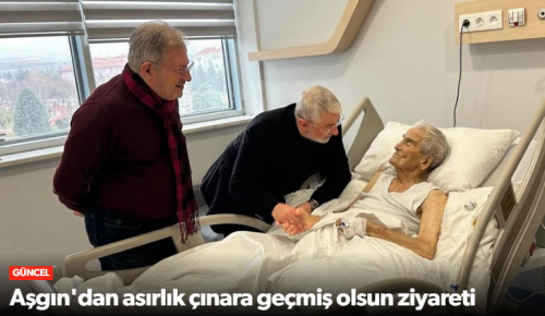 Başkan Aşgın’dan 101 Yaşındaki Dr. Rıfat Patır’a Ziyaret