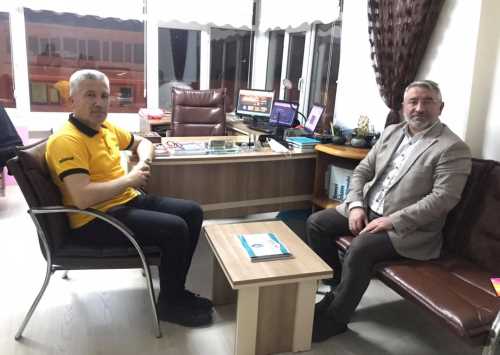 Başkan Aşgın Hitit Tv'ye Ziyarette bulundu