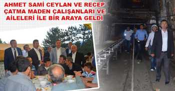 Başkan Çatma ve Ceylan Moral Yemeğinde