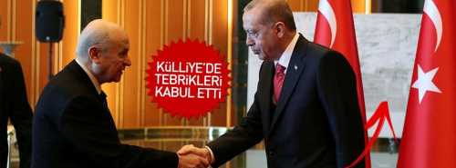 Başkan Erdoğan, Külliye'de tebrikleri kabul etti!