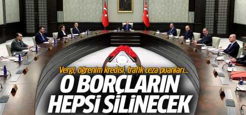Başkan Erdoğan borç yapılandırma paketinin detaylarını açıkladı