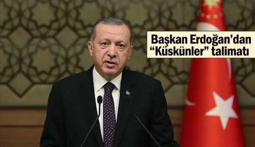 Başkan Erdoğan uçaktan teşkilatı aradı 