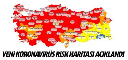 Başkan Erdoğan yeni risk haritasını açıkladı