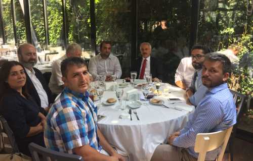 Başkan Gül, AB Delegasyon yöneticileri ile toplantı yaptı