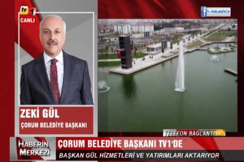 Başkan Gül, TV1’in konuğu oldu