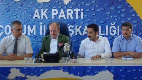 BAŞKAN KARADAĞ'IN AK PARTİ İLÇE BAŞKANLARI TOPLANTISI