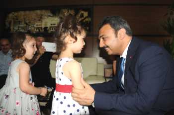 Başkan Külcü 'nün Bayram Kutlaması  Yaptı