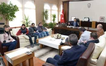 BAŞKAN KÜLCÜ PROJE VE YATIRIMLAR HAKKINDA BASIN BİLGİLENDİRMESİ YAPTI