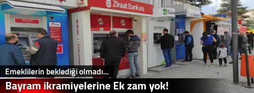 Bayram ikramiyelerine Ek zam yok! 