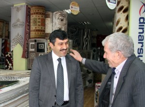 YAZICI’DAN ESNAF ZİYARETİ