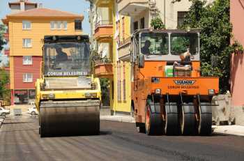 Belediye, Çatalhavuz sokakları asfaltlıyor