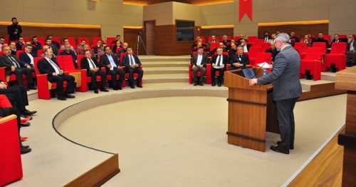 Belediye Başkanı TSO'da  icraatlarını  anlattı