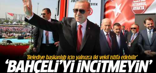 Belediye başkanlığı için yalnızca iki vekil istifa edebilir