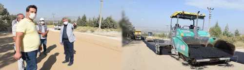 Belediye Çorum Sanayi Sitesi 27. Cadde’nin asfaltını yeniledi