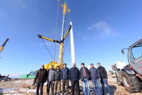 Belediye Rüzgâr Enerji Santrali elektrik üretimine başlıyor
