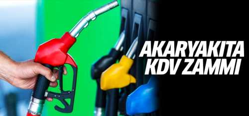 Benzin-motorin ve LPG'ye KDV ayarı! 