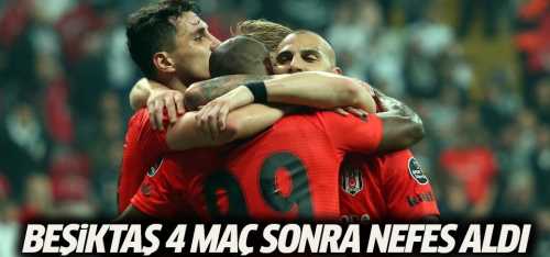 Beşiktaş, Çaykur Rizespor'u 4-1 Yendi