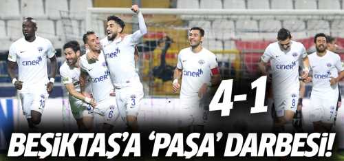 Beşiktaş'a Kasım 'Paşa' darbesi! 4-1