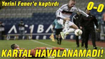 Beşiktaş Başakşehir'de havalanamadı!