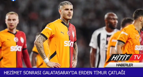 Beşiktaş Hezimeti Sonrası GS'de  Erden Timur Çatlağı 