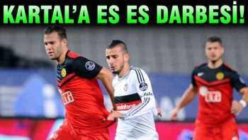 Beşiktaş ile Eskişehirspor 1*1