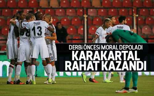 Beşiktaş Rahat Kazandı: 2-0